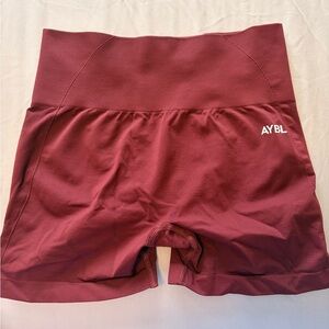 AYBL Empower Burgundy Shorts